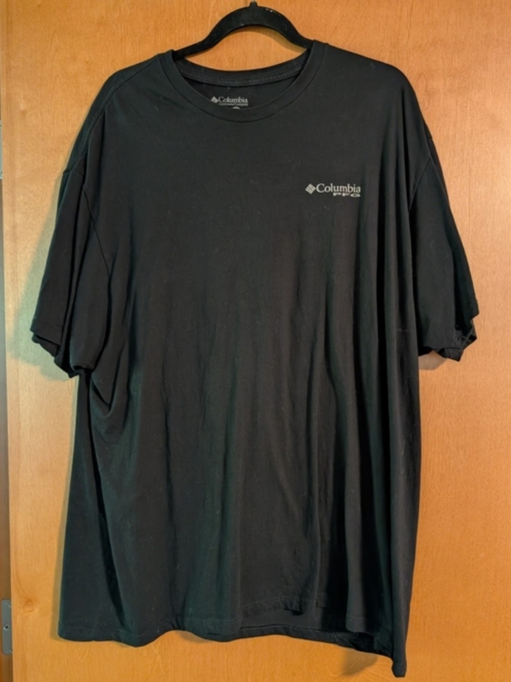 Columbia Black Short-Sleeve Logo Tees Lot Of 2 XXL And 2XL